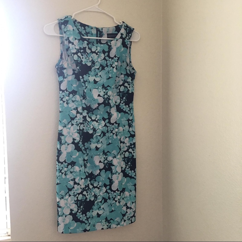 Floral dress.